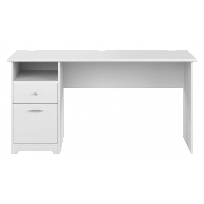 Bureau informatique de 60 W avec tiroirs et rangement