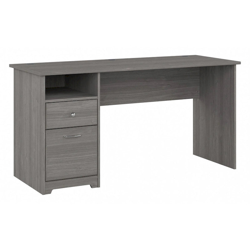 Bureau informatique de 60 W avec tiroirs et rangement
