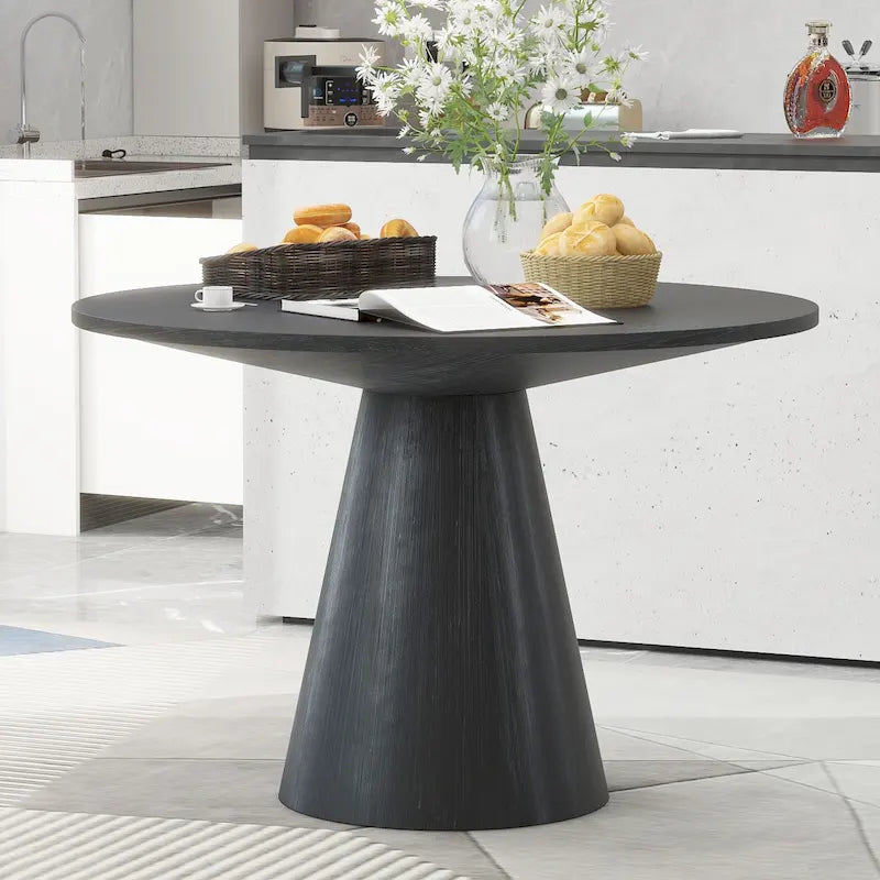 Table à manger ronde Rétro Minimaliste Élégante