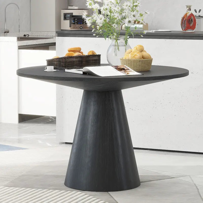 Table à manger ronde Rétro Minimaliste Élégante