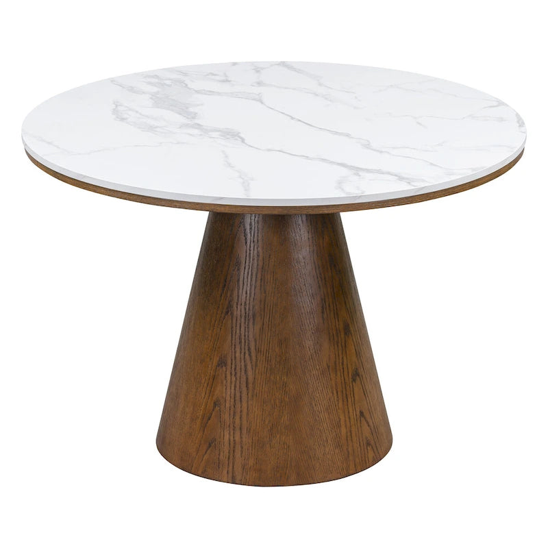 Table à manger ronde Rétro Minimaliste Élégante