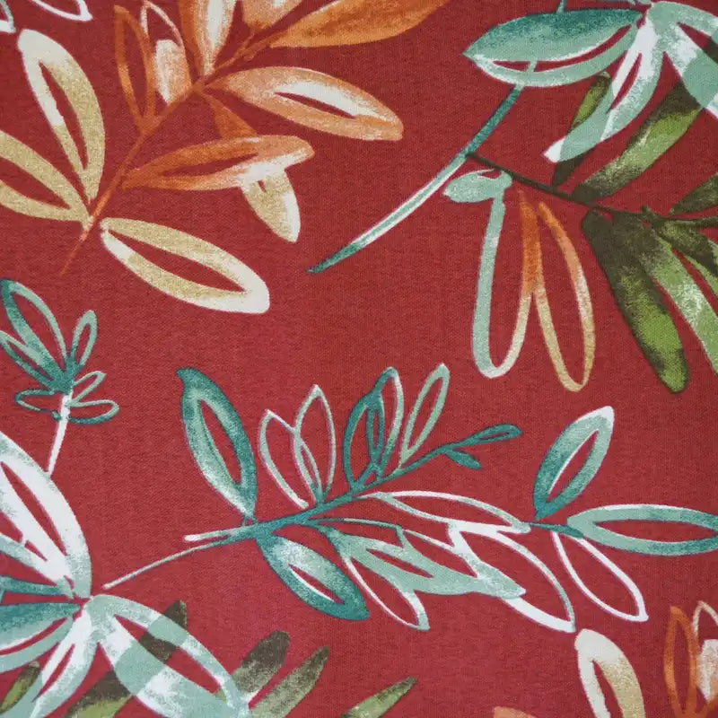 Repose-pieds en rotin avec coussin rembourré en polyester pour usage intérieur/extérieur