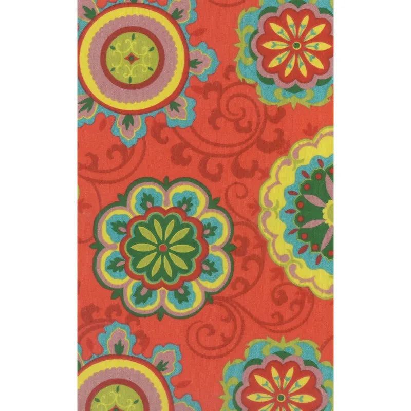Repose-pieds en rotin avec coussin rembourré en polyester pour usage intérieur/extérieur