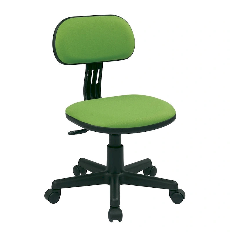 Chaise de bureau pour étudiant avec roulettes pivotantes et hauteur d'assise réglable