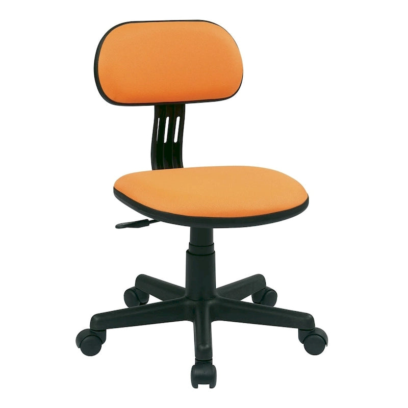 Chaise de bureau pour étudiant avec roulettes pivotantes et hauteur d'assise réglable