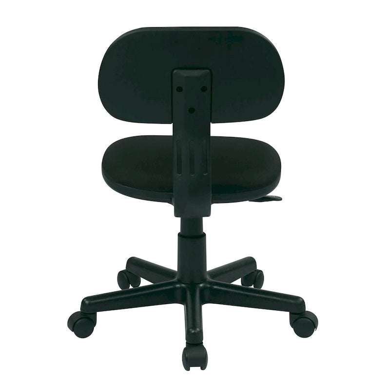 Chaise de bureau pour étudiant avec roulettes pivotantes et hauteur d'assise réglable