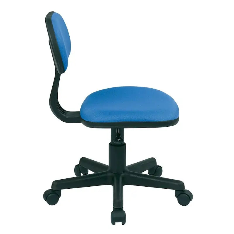 Chaise de bureau pour étudiant avec roulettes pivotantes et hauteur d'assise réglable