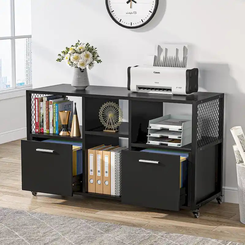 Grands classeurs latéraux Armoire de classement mobile pour bureau à domicile