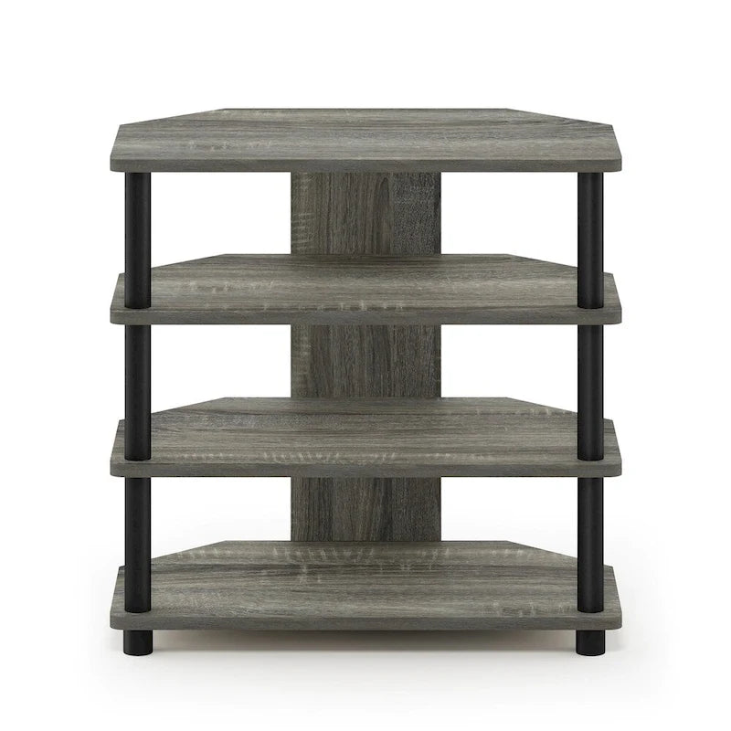 Meuble TV compact à 4 niveaux avec étagères ouvertes
