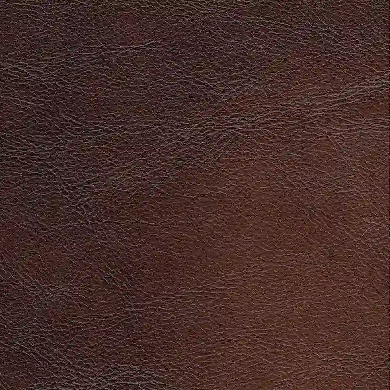 Causeuse en cuir pleine fleur Chesterfield avec garniture cloutée
