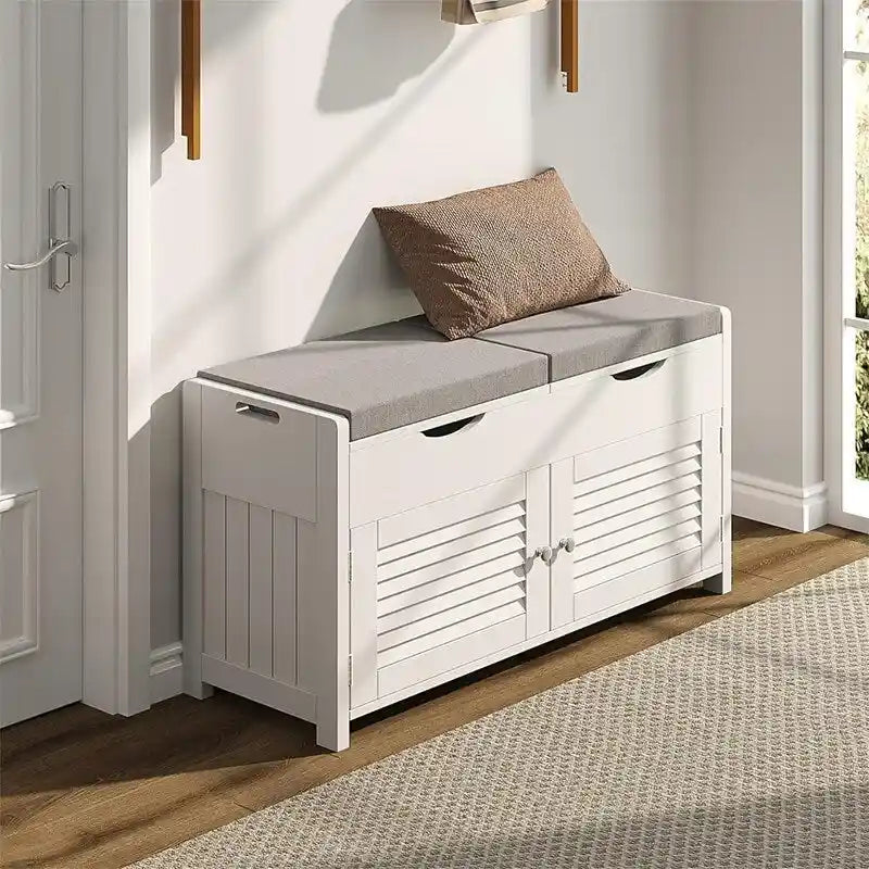Banc de rangement pour chaussures