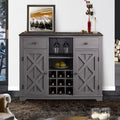 Meuble Bar Armoire de Ferme X-Door avec Range-Bouteilles et Rangement