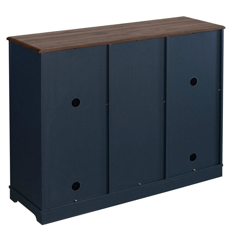 Meuble Bar Armoire de Ferme X-Door avec Range-Bouteilles et Rangement