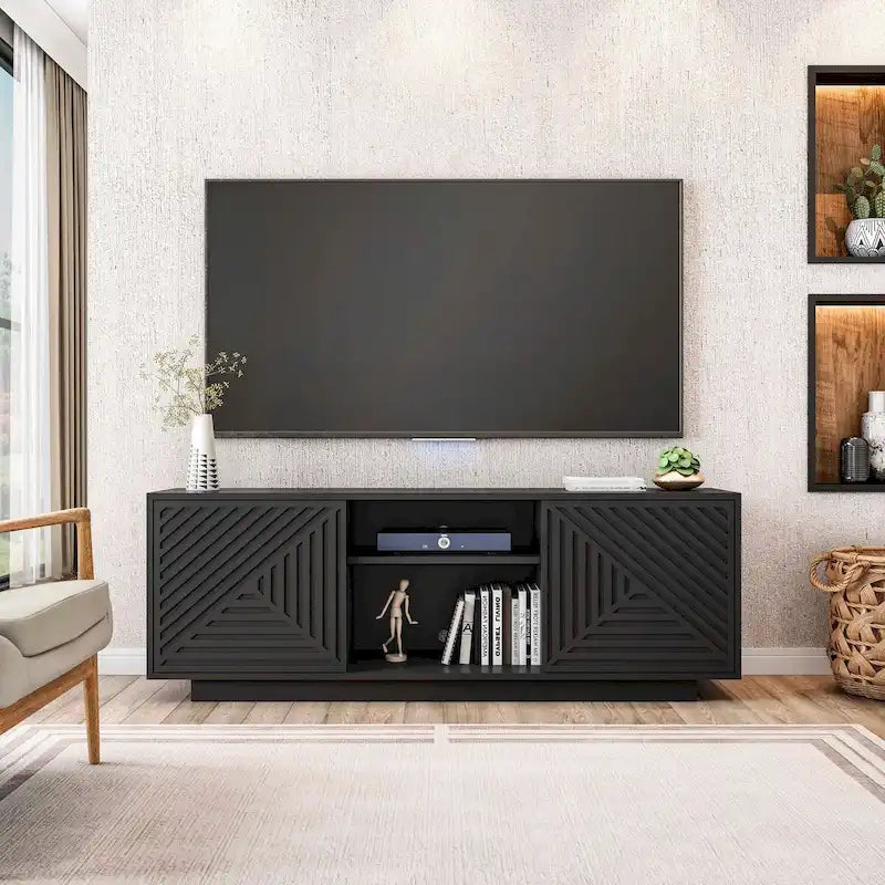 Meuble TV moderne pour téléviseurs jusqu'à 70 pouces