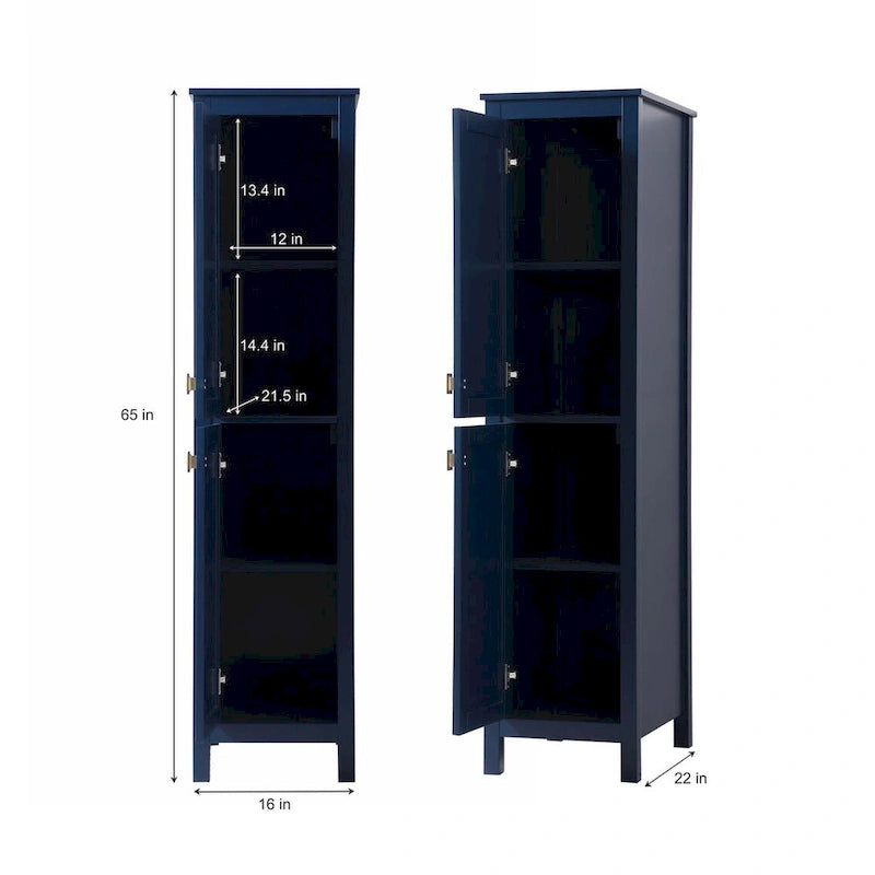 Meuble de rangement de salle de bain sur pied de 40 cm