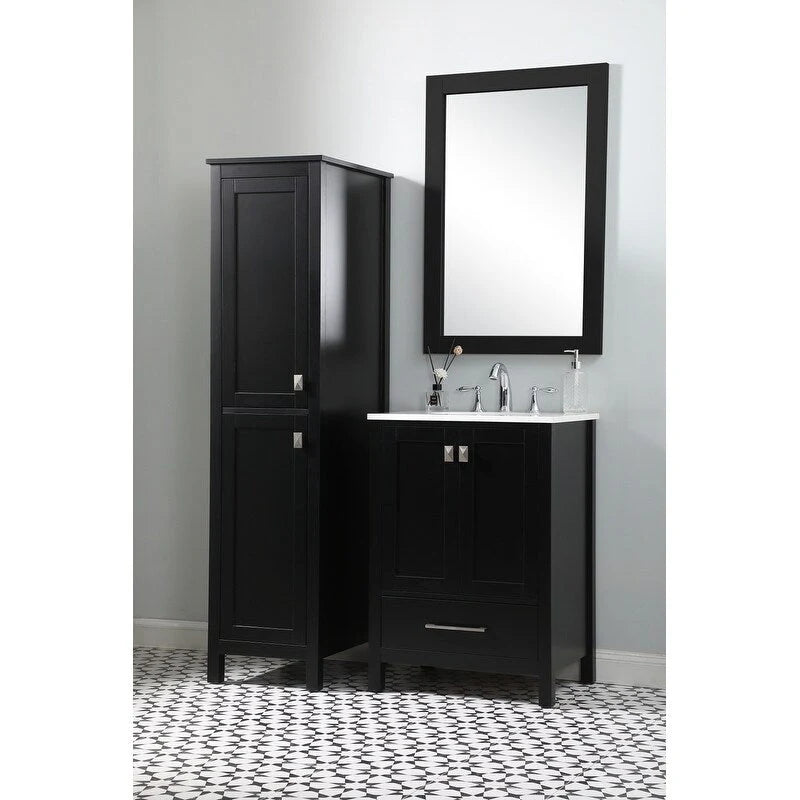 Meuble de rangement de salle de bain sur pied de 40 cm